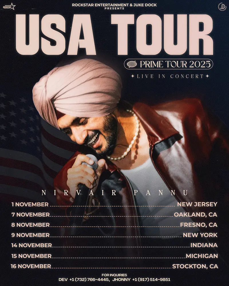 Nirvair Pannu - USA Tour 2025